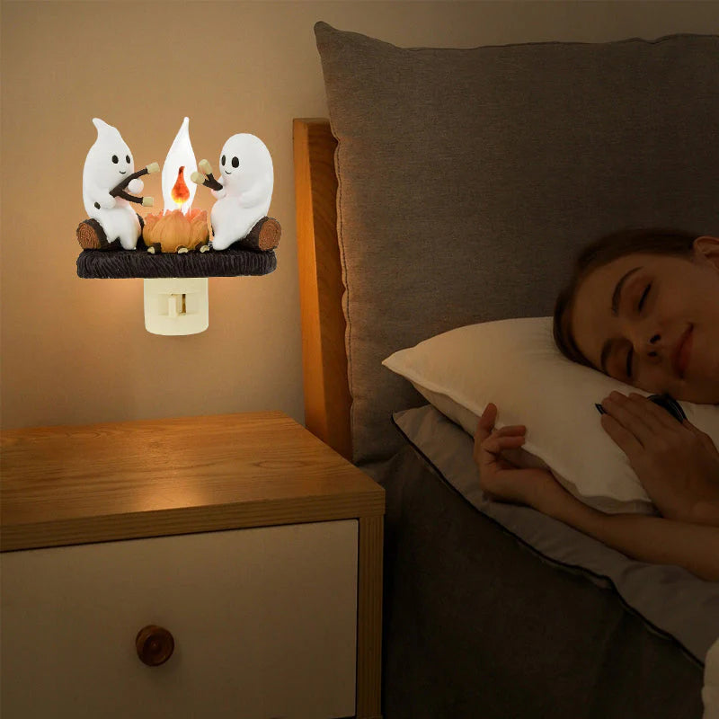 Ghost Campfire: Exclusive Flickering Nightlight 2024 ๐ป๐ฅ