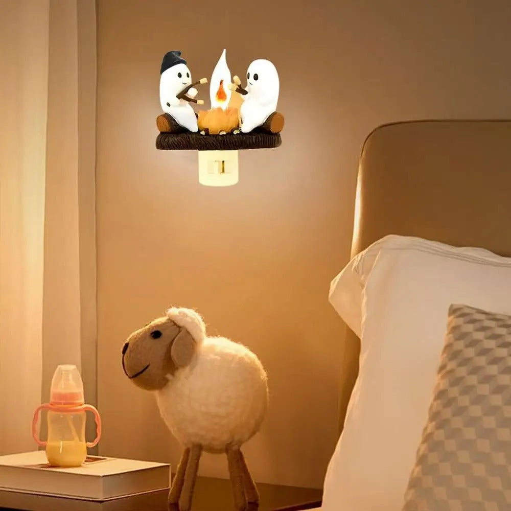 Ghost Campfire: Exclusive Flickering Nightlight 2024 ๐ป๐ฅ